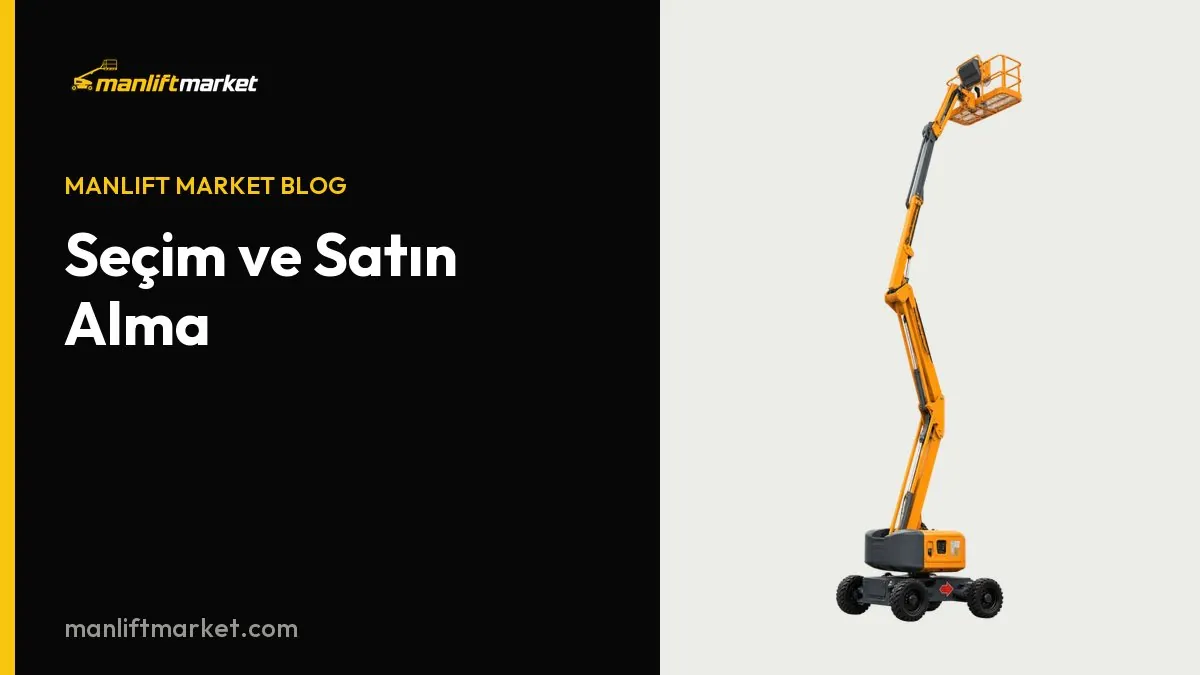 Haulotte HA16 RTJ eklemli platform görseli - Seçim ve Satın Alma