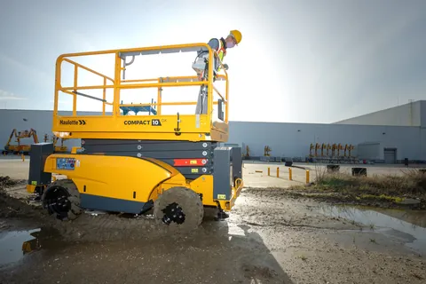 Haulotte Compact 10 DX makaslı platform