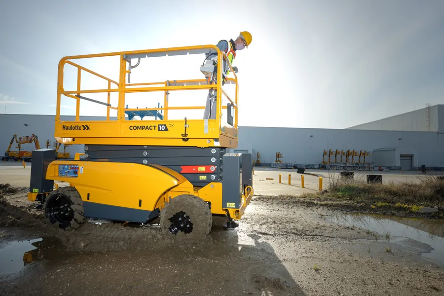 Haulotte Compact 10 DX makaslı platform