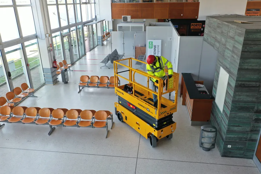 Haulotte Compact 10N DUAL makaslı platform